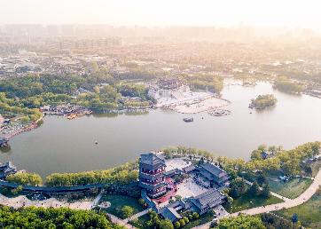 景點：大唐芙蓉園全景