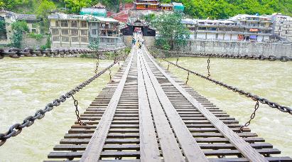 景點：瀘定橋