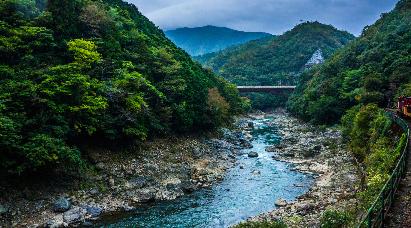 景點：嵐山渡月橋