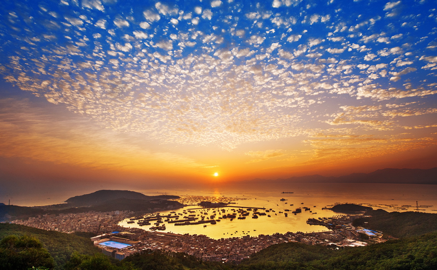 海陵島閘坡全景封面圖