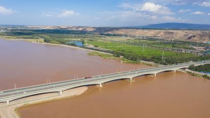 景點：中衛(wèi)黃河大橋