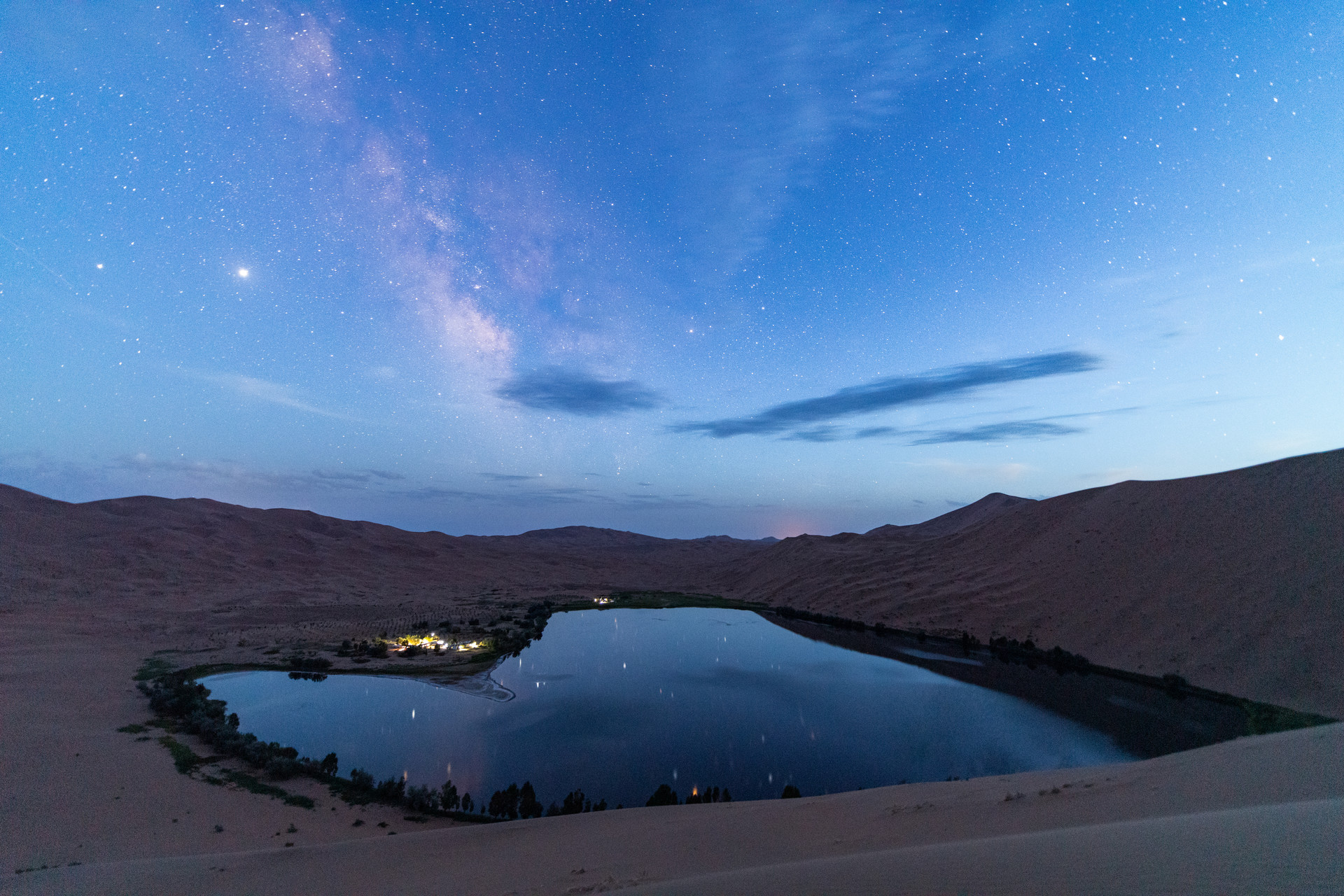 沙漠星空銀河封面圖