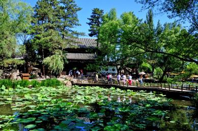 景點(diǎn)：避暑山莊風(fēng)光