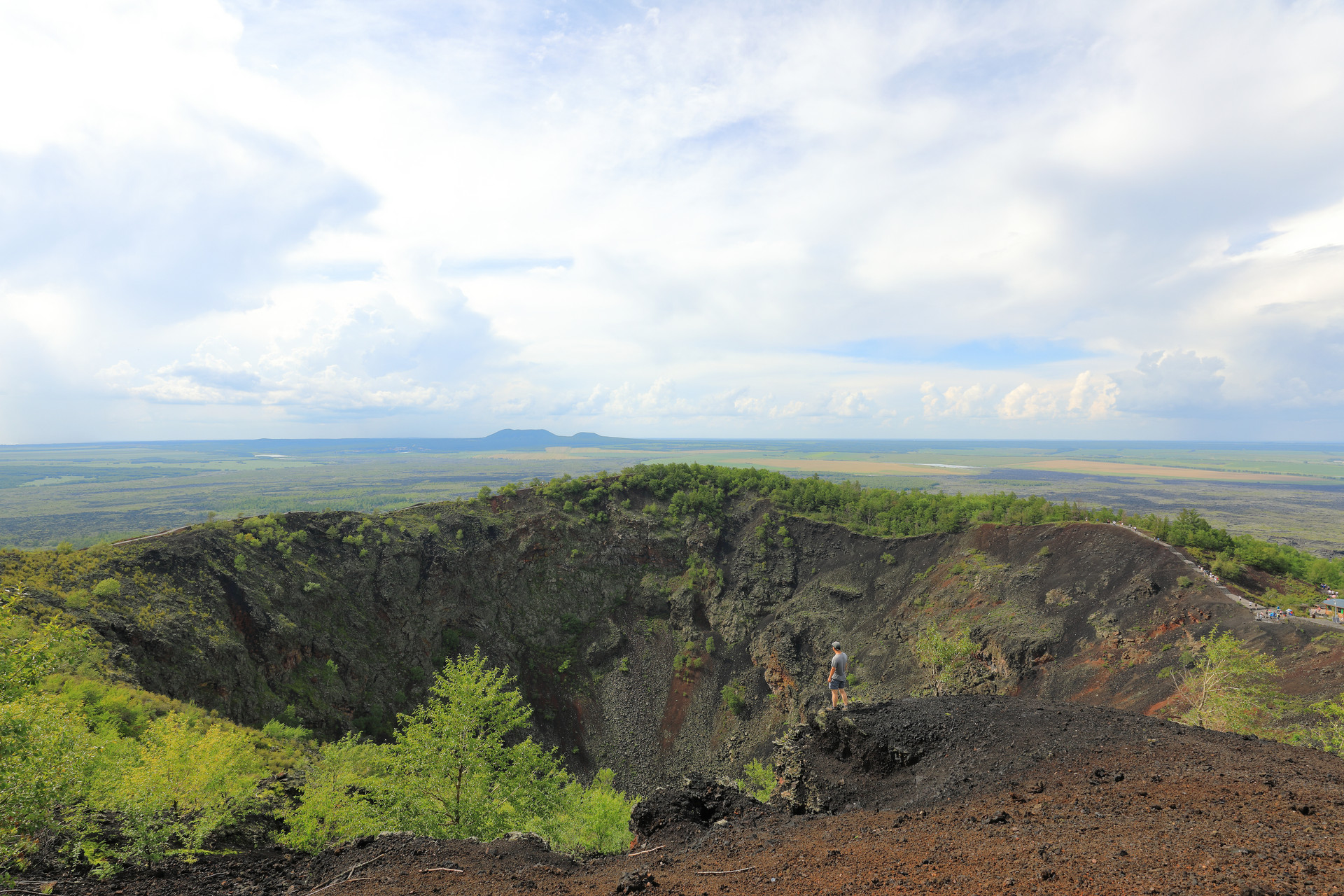 五大連池火山口封面圖